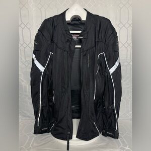 Tour Master Sonora 3/4 Mesh Motorcycle Riding Jacket Black Size 3XL/50